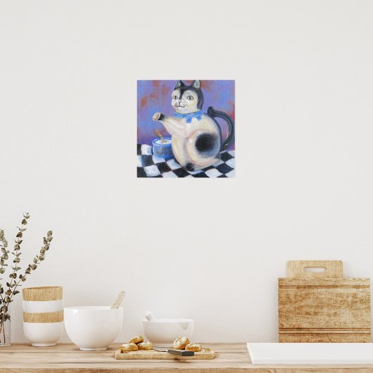  kat theapot poster (Keuken)