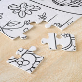 Kat Thee Feestje & Zoete Traktaties Legpuzzel (Zijkant)