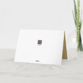 Kat & Thee Rozen Kerstdag Kaart (Achterkant)