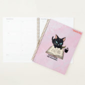Kat-thema Planner, Zwarte Kat Mam Custom [jaar] Planner (Display)