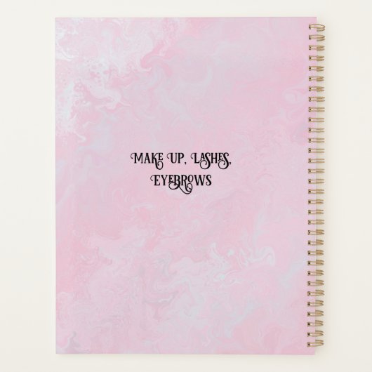 Kat-thema Planner, Zwarte Kat Mam Custom [jaar] Planner (Achterkant)