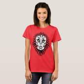 Kat Thema Skull Design T-shirt (Voorkant volledig)