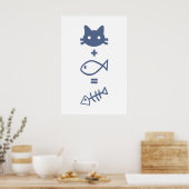 Kat-thematica Poster (Keuken)