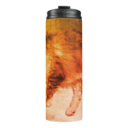 Kat Thermal Tumblers Thermosbeker (Voorkant)