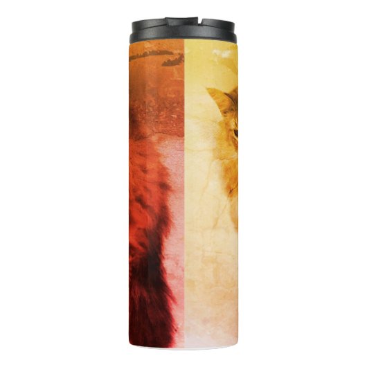 Kat Thermal Tumblers Thermosbeker (Achterkant)