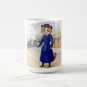 Kat Ticket Dame, Louis Wain Koffiemok
