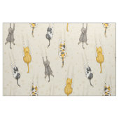 Kat Toegestaan (grote schaal) Stof (Fat Quarter)