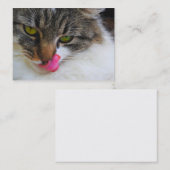 Kat Tongue Fotografie-Visitekaartjes Visitekaartje (Voorkant / Achterkant)