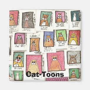 Kat-Toons Magneet