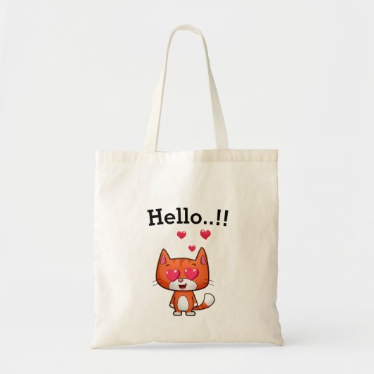 Kat Tote Bag (Voorkant)