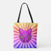 Kat Tote Bag (Achterkant)