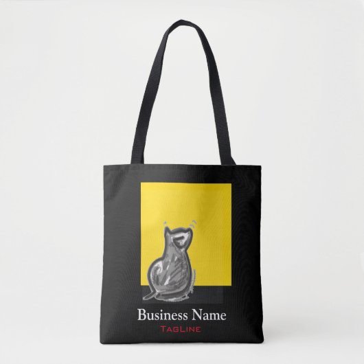 Kat Tote Bag (Voorkant)