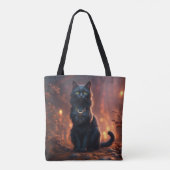 Kat Tote Bag (Achterkant)