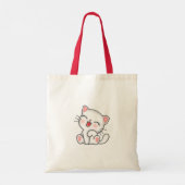 Kat Tote Bag (Achterkant)