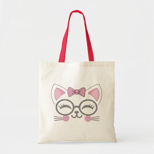  kat tote bag (Voorkant)