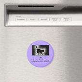 Kat Totem Animal Spirit betekenend Magneet (Insitu (Vaatwasser))