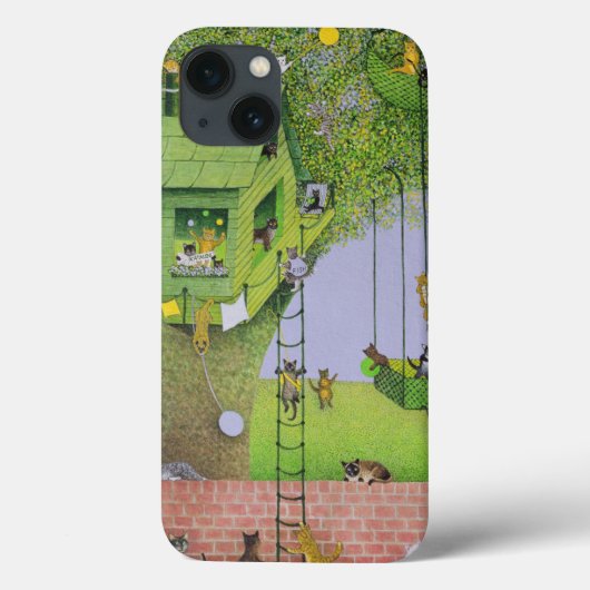 Kat Tree House Case-Mate iPhone Case (Achterkant)