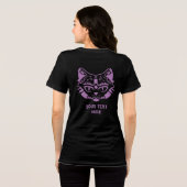 Kat Tri-Blend Shirt (Achterkant volledig)