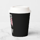 Kat Trump 9 leeft Baby Grappige Trump Kat Papieren Bekers (Links)