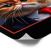 Kat Trump 9 leeft slecht grappige Trump meme Poster (Hoek)