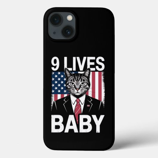 Kat Trump 9 Levens Baby Grappige Trump Kat Case-Mate iPhone Case (Achterkant)