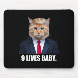 Kat Trump 9 Levens Door Trump 2024 Winst Overwinni Muismat