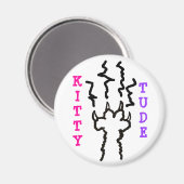 KAT-TUDE MAGNEET (Voorkant / Achterkant)