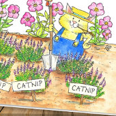 Kat Tuinman Groet Kaart