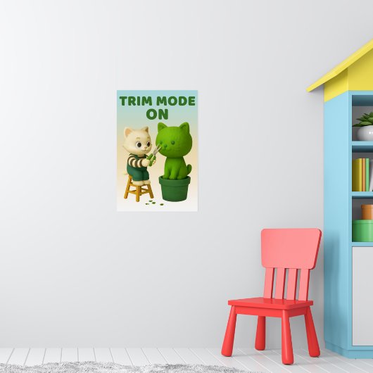 Kat Tuinman Topiary Trimmodus Surreal Poster (Kinderkamer 1)