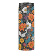 Kat tussen de bloemen thermosbeker (Achterkant)
