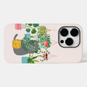 Kat Tussen Planten Grappig Case-Mate iPhone Case (Achterkant (horizontaal))