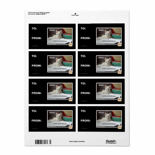 Kat Tutor Etiket (Full Sheet)