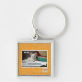 Kat Tutor Sleutelhanger (Voorkant)