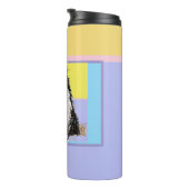 Kat Tuxedo Pastel Katten Vrouwen Pastel Kleuren Thermosbeker (Geroteerd rechts)