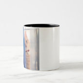 Kat Tweekleurige Koffiemok (Center)