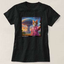 Kat UFO Selfie: Cadeau van het katje #02 T-shirt