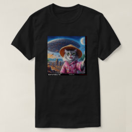 Kat UFO Selfie: Cadeau van het katje #02 T-shirt