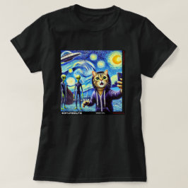 Kat UFO Selfie: Cadeau van het katje #06 T-shirt