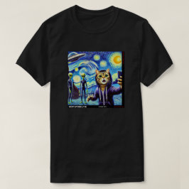Kat UFO Selfie: Cadeau van het katje #07 T-shirt