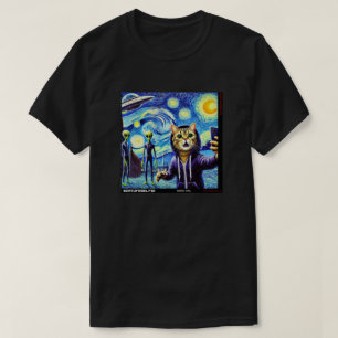 Kat UFO Selfie: Cadeau van het katje #07 T-shirt