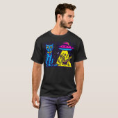 Kat Ufo spelen Kat Cult T-shirt (Voorkant volledig)