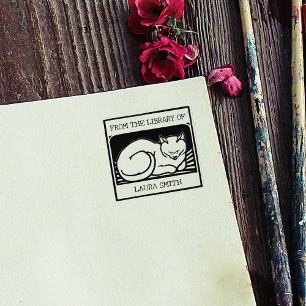  kat uit de bibliotheek van rubberstempel