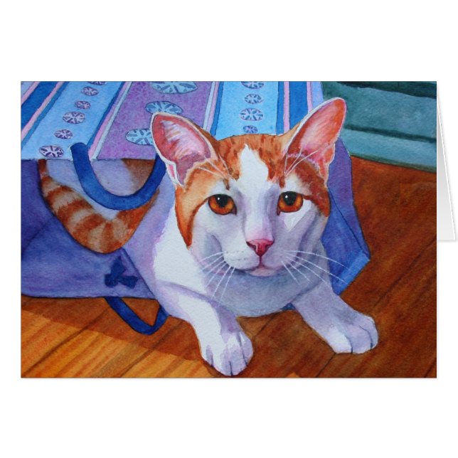 Kat uit de tas (Voorkant Horizontaal)