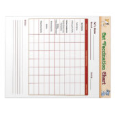 Kat Vaccinatieschema Notitieblok (Voorkant)