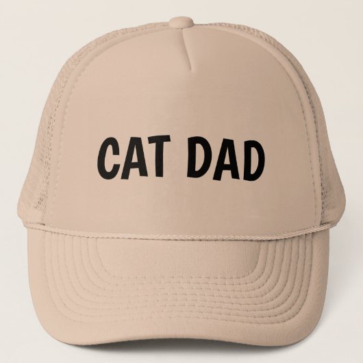 KAT VADER BAL PETHOEDEN HOOFDDEKSELS TRUCKER PET (Voorkant)