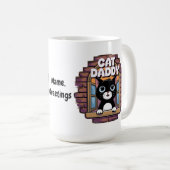 Kat Vader Buitengewoon De Beste Kat Vader Ooit Koffiemok (Voorkant rechts)