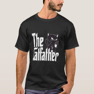 Kat Vader De Katvader Koffie Zwarte Kat Vader Kitt T-shirt