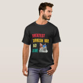 Kat Vader GROOTSTE TURKSE VAN VADER Ooit Leuk T-shirt (Voorkant volledig)