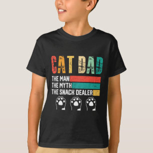  kat vader het Man de mythe snack dealer dood T-shirt