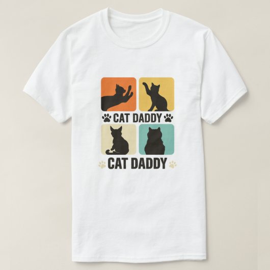 kat vader kat vader t-shirt (Design voorkant)